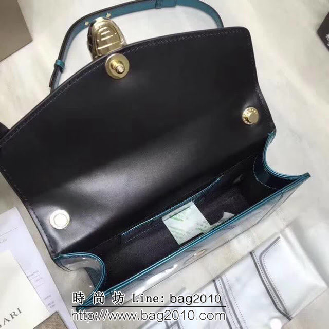 BVLGARI寶格麗 漆皮系列 時尚百搭 單層單鏈 單肩斜挎包 39174 FYD1384